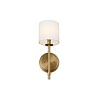Kichler 52505BNB 1-Light Brushed Natural Brass 40W Wall Sconce
