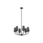 Kichler 52508BK 6-Lights Black 360W Chandelier