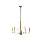 Kichler 52525CPZ 6-Lights Champagne Bronze 360W Chandelier