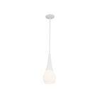 Kichler 52529WH 1-Light White 75W Pendant 