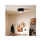Kichler 52540BK Serca 2-Lights 120W Black Flush Mount