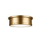 Kichler 52541BNB 3-Lights Brushed Natural Brass 180W Flush Mount