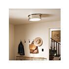 Kichler 52541PN 3-Lights Polished Nickel 180W Flush Mount