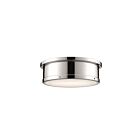 Kichler 52541PN 3-Lights Polished Nickel 180W Flush Mount