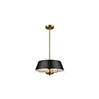 Kichler 52542BK 3-Lights Black 180W Pendant