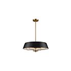 Kichler 52543BK 4-Lights Black 240W Pendant