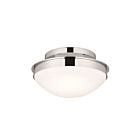 Kichler 52544PN 2-Lights Polished Nickel 120W Flush Mount