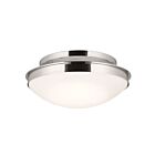 Kichler 52545PN 3-Lights Polished Nickel 180W Flush Mount