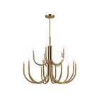 Kichler 52552CPZ 15-Lights Champagne Bronze 900W Chandelier