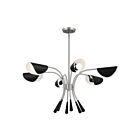 Kichler 52559SN 6-Lights Satin Nickel 360W Chandelier