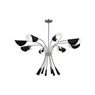 Kichler 52560SN 8-Lights Satin Nickel 480W Chandelier