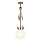 Kichler 52582CPZ Albers 1-Light 100W Champagne Bronze Pendant 