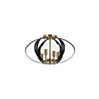 Kichler Cecil 52588CPZ 4-Lights Champagne Bronze 240W Flush Mount