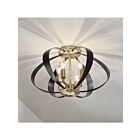 Kichler Cecil 52588CPZ 4-Lights Champagne Bronze 240W Flush Mount