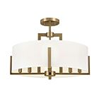 Kichler 52592CPZ Malen 8-Lights 200W Champagne Bronze Pendant 