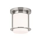 Kichler 52596PN 1-Light Polished Nickel 60W Flush Mount