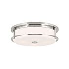 Kichler 52597PN 4-Lights Polished Nickel 52W Flush Mount