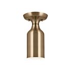 Kichler 52598CPZ 1-Light Champagne Bronze 60W Semi Flush Mount