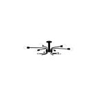 Kichler 52602BK 6-Lights Black 60W Ceiling Light