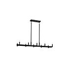 Kichler 52614BK 10-Lights Black 60W Chandelier