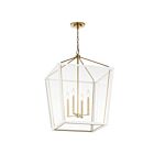 Kichler 52620CPZWH 4-Lights 240W Champagne Bronze Pendant