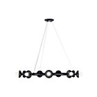 Kichler Palta 52642BK 9-Lights Black 540W Cord Chandelier