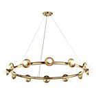 Kichler 52643CPZ Palta 12-Lights 720W Champagne Bronze Chandelier