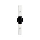 Kichler Aviv 52654BK 2-Lights Black 120W Wall Sconce