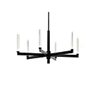 Kichler 52667BK Sycara 40.6W Black Chandelier