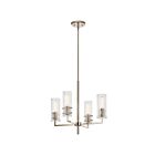 Kichler 52678PN 4-Lights 240W Polished Nickel Chandelier