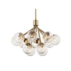 Kichler 52701CPZ Silvarious 12-Lights 40W Champagne Bronze Chandelier