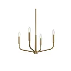 Kichler 52716CPZ Madden 4-Lights 240W Champagne Bronze Chandelier