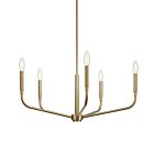 Kichler 52717CPZ Madden 5-Lights 300W Champagne Bronze Chandelier