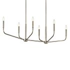 Kichler 52721NI Madden 6-Lights 360W Brushed Nickel Chandelier