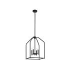 Kichler 52722BK 4-Lights 240W Black Pendant
