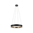 Kichler 52746BKLED Larousse 1-Light 74W Black LED Pendant