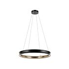 Kichler 52747BKLED Larousse 1-Light 110W Black LED Pendant
