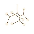 Kichler 52763CPZ Cassius 8-Lights 5W Champagne Bronze Chandelier