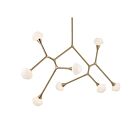 Kichler 52764CPZ Cassius 8-Lights 5W Champagne Bronze Chandelier