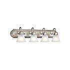 Kichler 5338NIS 4-Lights Brushed Nickel 100W Vanity Light