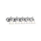 Kichler 5339CHS 5-Lights Chrome 100W Vanity Light