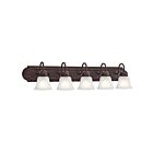Kichler 5339TZS 5-Lights Tannery Bronze 100W Vanity Light