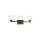 Kichler 5390OZL18 3-Lights Olde Bronze 10W LED Vanity Light
