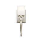 Kichler 55000NI 1-Light Brushed Nickel 75W Wall Sconce