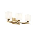 Kichler Marette 55002CPZ 3-Lights Champagne Bronze 225W Vanity Light