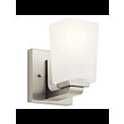 Kichler 55015NI 1-Light Brushed Nickel 75W Wall Sconce
