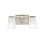 Kichler 55016NI 2-Lights Brushed Nickel 75W Vanity Light