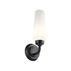 Kichler 55073BK Black Wall Sconce