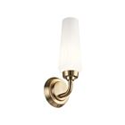 Kichler 55073CPZ Truby 1-Light Champagne Bronze 50W Wall Sconce