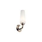 Kichler 55073PN 1-Light Polished Nickel 50W Vanity Light